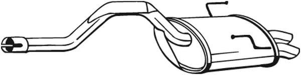 End Silencer BOSAL 200-803