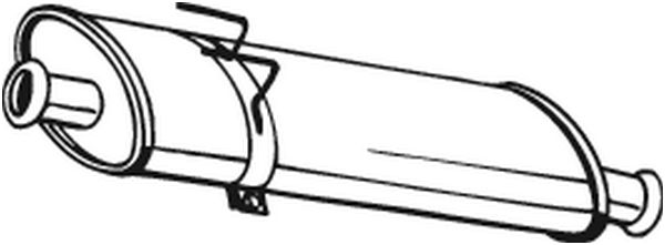 Middle Silencer BOSAL 200-825