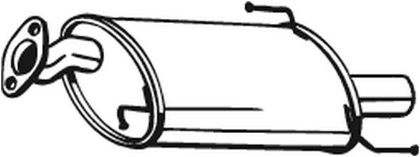 End Silencer BOSAL 219-019