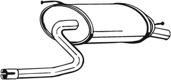 End Silencer BOSAL 219-135