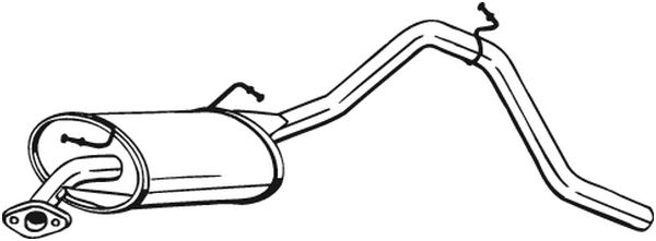 End Silencer BOSAL 219-553