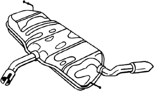 End Silencer BOSAL 220-023