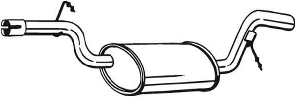 Middle Silencer BOSAL 233-157