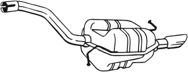 End Silencer BOSAL 233-159