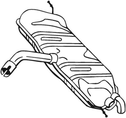 End Silencer BOSAL 233-583