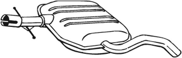 Middle Silencer BOSAL 233-689