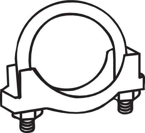 Clamp, exhaust system BOSAL 250-164