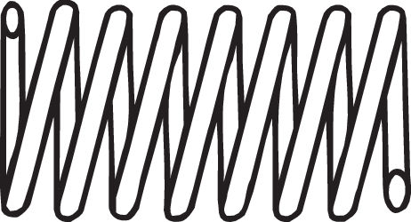 Spring, exhaust pipe BOSAL 251-934