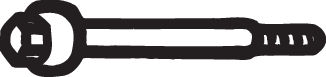 Bolt, exhaust system BOSAL 258-791