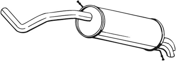 End Silencer BOSAL 278-107