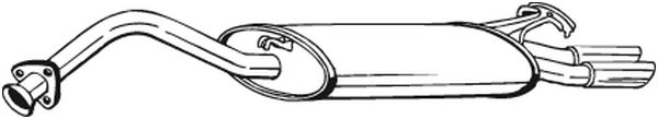 End Silencer BOSAL 278-147