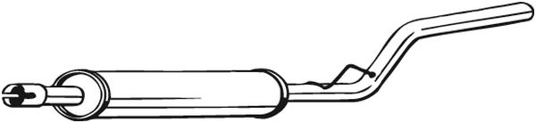 Middle Silencer BOSAL 280-169