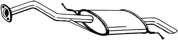 End Silencer BOSAL 278-837