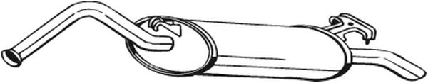 End Silencer BOSAL 278-975