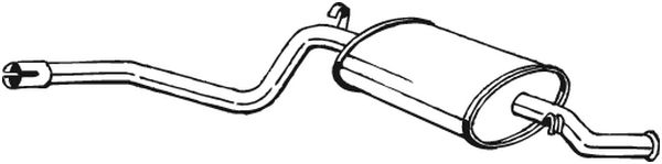 End Silencer BOSAL 280-327