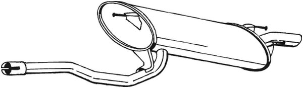 End Silencer BOSAL 282-085