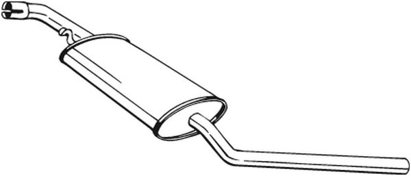 Middle Silencer BOSAL 281-737