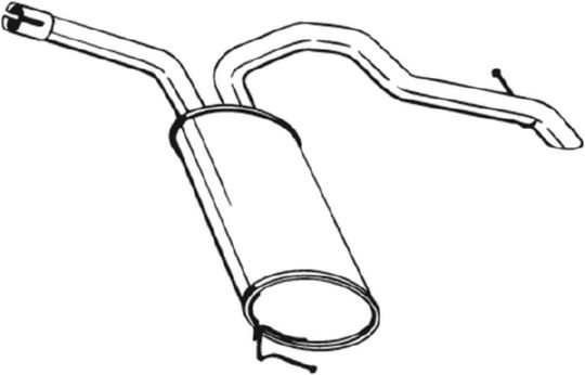 End Silencer BOSAL 281-619