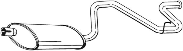 End Silencer BOSAL 281-869