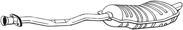 End Silencer BOSAL 282-217