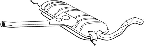 Middle Silencer BOSAL 283-243