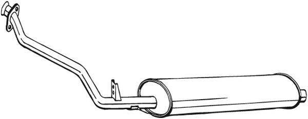 Tłumik przedni BOSAL 284-369