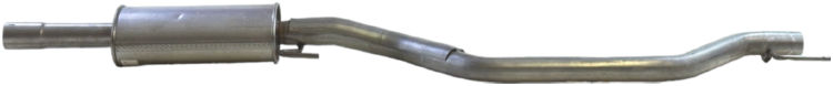 Tłumik środkowy BOSAL 284-757