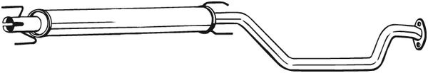 Middle Silencer BOSAL 285-117