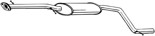 Middle Silencer BOSAL 285-193