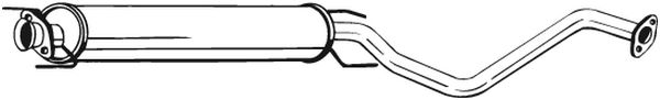 Middle Silencer BOSAL 285-409
