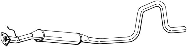 Middle Silencer BOSAL 287-431