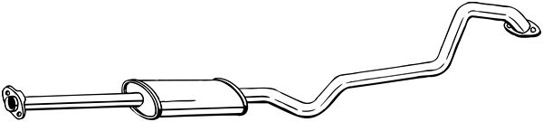 Middle Silencer BOSAL 288-093