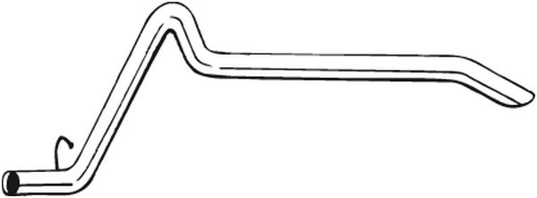 Exhaust Pipe BOSAL 437-387