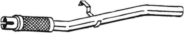 Exhaust Pipe BOSAL 740-383