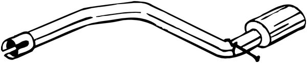 Exhaust Pipe BOSAL 750-433