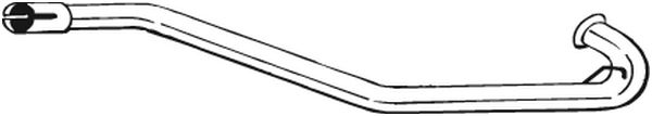 Exhaust Pipe BOSAL 786-535