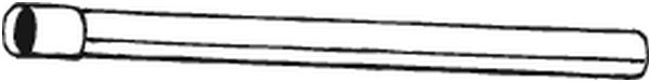 Exhaust Pipe BOSAL 787-471