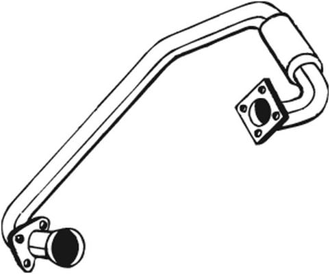 Exhaust Pipe BOSAL 787-563