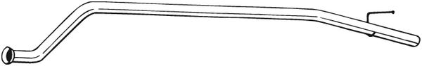 Exhaust Pipe BOSAL 890-121