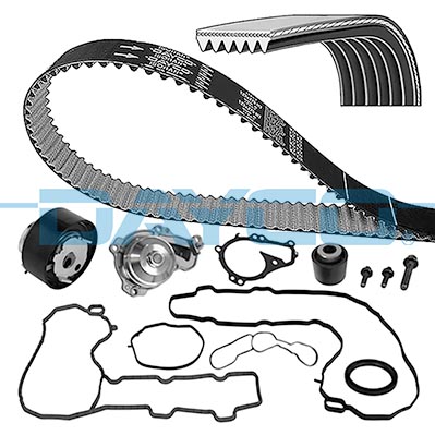 Water Pump & Timing Belt Kit DAYCO KBIOWP150K