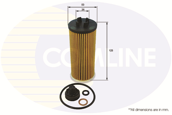 Oil Filter COMLINE EOF296