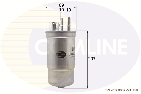 Fuel filter COMLINE EFF053