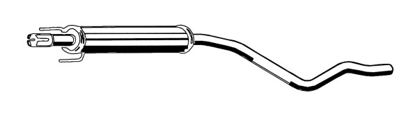Middle Silencer ASMET 05.167
