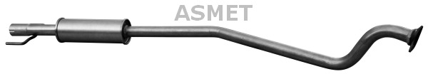 Middle Silencer ASMET 05.141