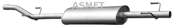 Middle Silencer ASMET 02.046