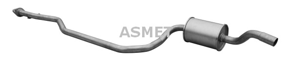 Middle Silencer ASMET 07.150