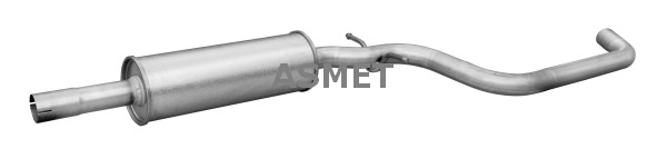 Front Silencer ASMET 03.116