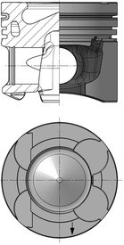 Piston KOLBENSCHMIDT 40363620