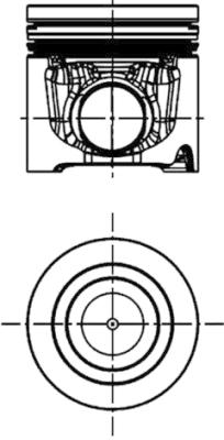Piston KOLBENSCHMIDT 40510600