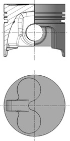 Piston KOLBENSCHMIDT 41528620